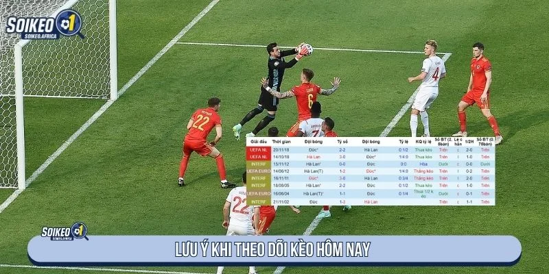 Khi theo dõi cách soi kèo bóng đá hôm nay cần sự cập nhật liên tục