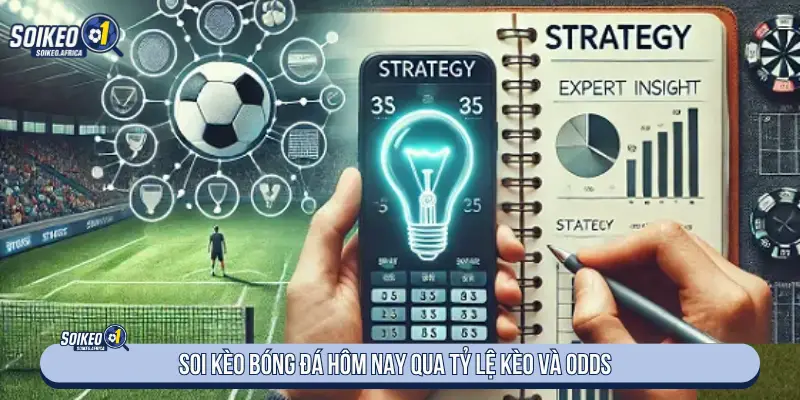 Soi kèo bóng đá hôm nay quả tỷ lệ kèo và odds