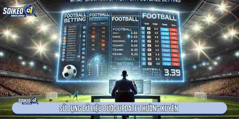 Sử dụng dữ liệu được update thường xuyên