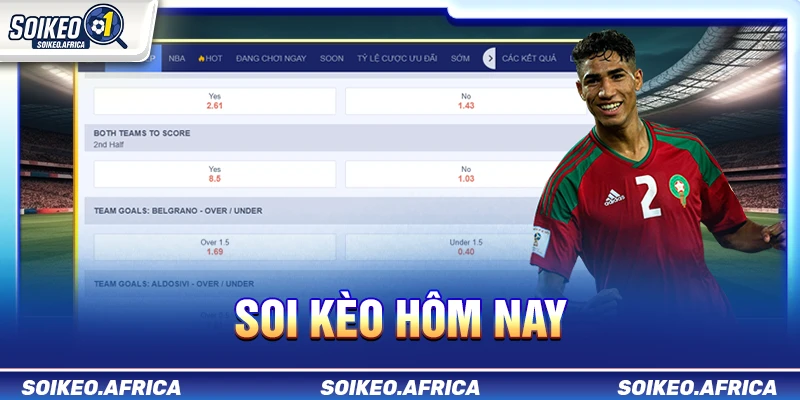 Soi kèo hôm nay